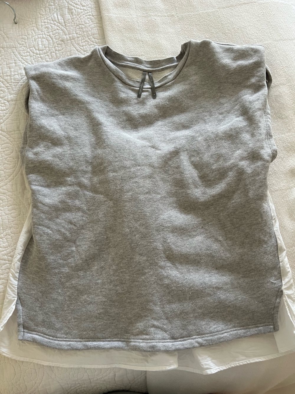 Anthropologie sweatshirt tank